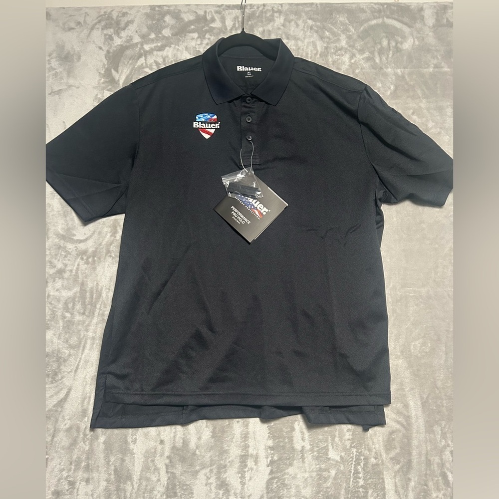 Blauer Performance Pro Polo Shirt Men’s XL Regular Dark Navy LOGO NWT